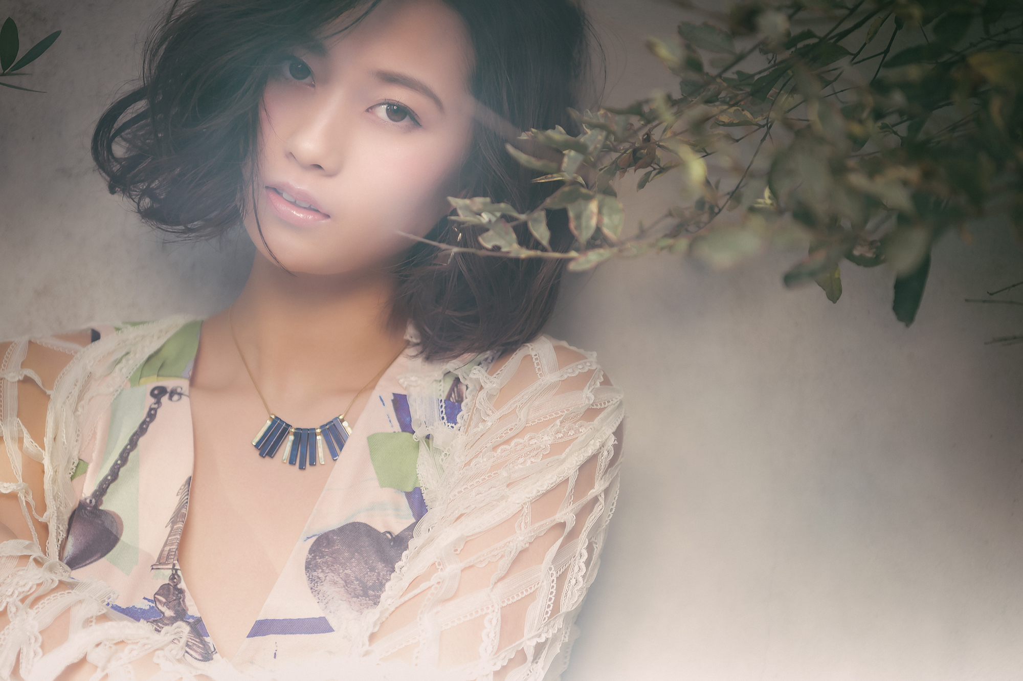 雑誌「COVER hair's magazine」モデル・阿部桜子／ CREATIVEスタイル　ヘアメイク解説