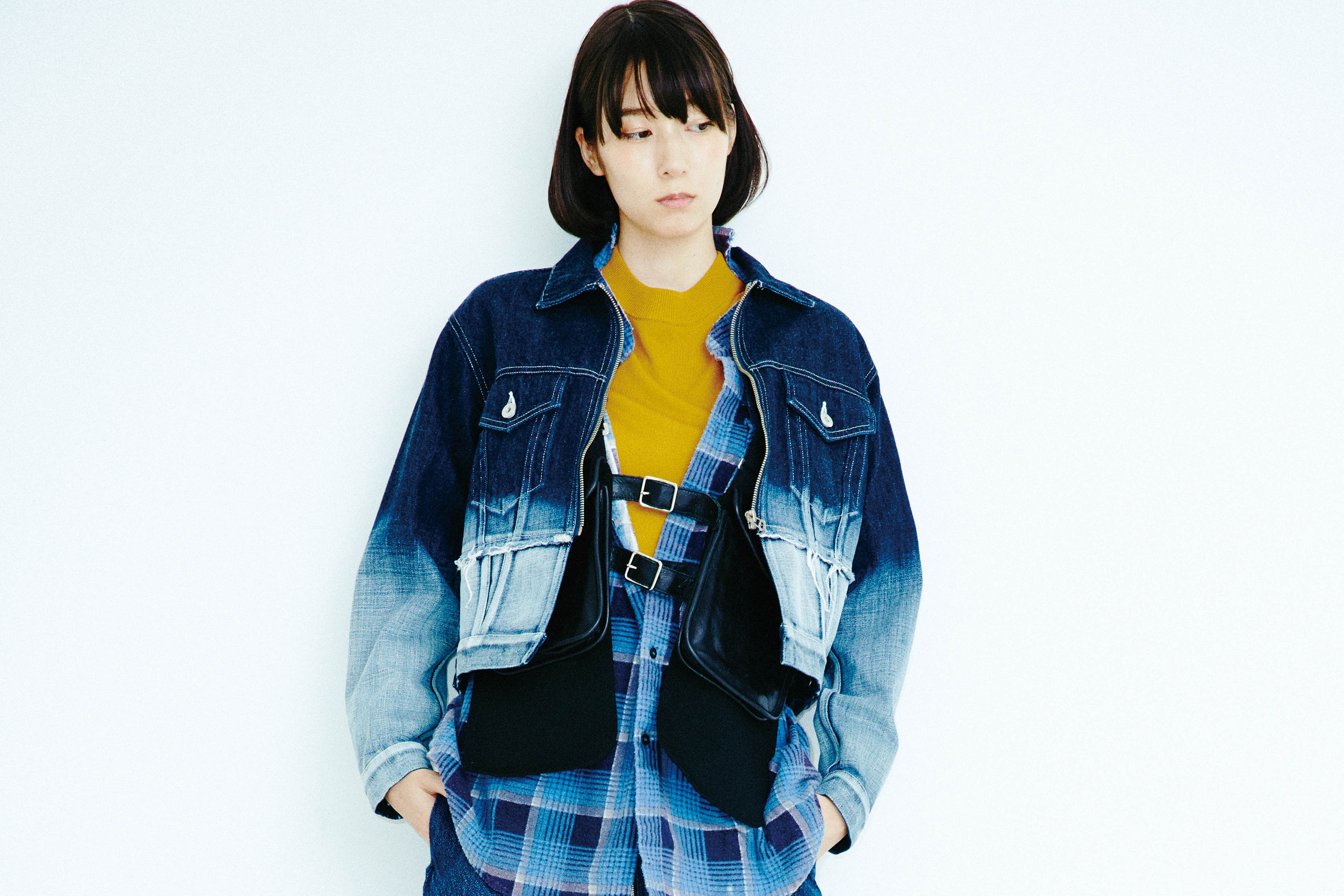 静と構築が交差する、知性のモード―― ihme issue3 植田紗々 × COVER HAIR CREATIVE